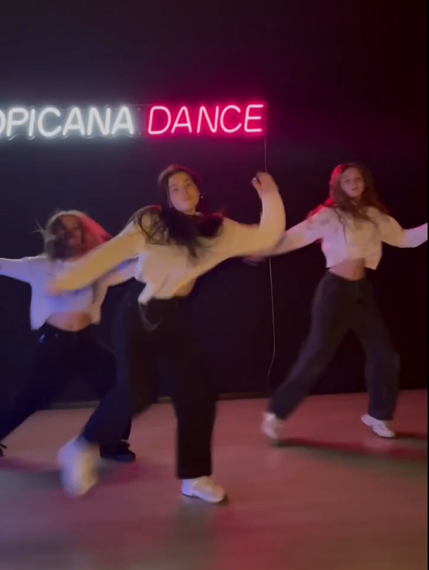 Хореография на занятии 